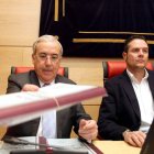 Jesús Encabo, en su intervención de ayer en las Cortes.