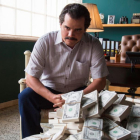 El actor Wagner Moura interpreta a Pablo Escobar en la serie Narcos