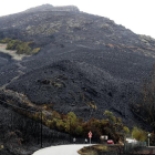 El fuego de Fabero quemó 2.620 hectáreas.