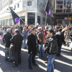 La plaza Lazúrtegui volverá a ser el centro de las manifestaciones en Ponferrada.