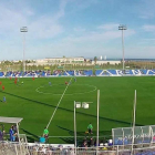Instalaciones del Pinatar Arena en las que la Federación quiere acoger el play off exprés a Segunda. DL