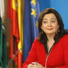 La portavoz del ejecutivo andaluz, Mar Moreno.