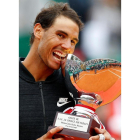 Nadal y su celebración.