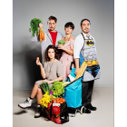 Pepe Lorente, Llum Barrera, Camila Viyuela y ALfonso Lara