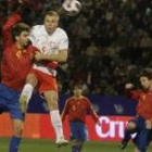 evitó el empate al empezar la segunda parte