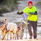 El Mushing León cuajó una destacada actuación en Madrid. MIRI DE CABO