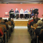 Un momento de la celebración de la asamblea de trabajadores que tuvo lugar ayer.