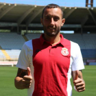 Jon Ander Amelibia afirma que la primera victoria en Liga dará confianza a la Cultural. MARCIANO PÉREZ
