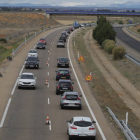 Imagen de una autopista de la provincia de León. RAMIRO