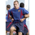 Enke fue la única novedad en la vuelta al trabajo del equipo blaugrana
