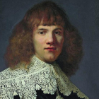 La pintura Retrato de un joven caballero, originalmente atribuida a un díscipulo de Rembrandt y que ahora se dice que es de él.