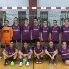 Formación del equipo de La Bañeza FS que milita en la 1ª División Provincial Femenina. DL