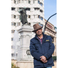 Andrés Arias, autor de la serie audiovisual ‘Dos pájaros por León’. F. OTERO PERANDONES