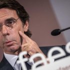 Aznar, en el foro FAES Valencia