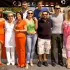 El director y actores de  «Chuecatown»