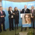 El leonés Jaime Lobo, durante el homenaje
