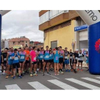 Momento de la salida de la 23ª edición de la San Silvestre de Villaquilambre. DL