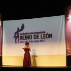 Un momento del festival de cine y televisión leonés celebrado en 2017.