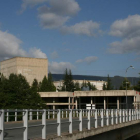 Imagen exterior de la central nuclear de Garoña en la provincia de Burgos.