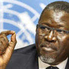 El director de la Federación Internacional de la Cruz Roja, Elhadj Amadou Sy.
