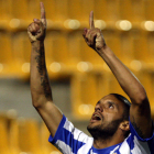 Los goles de Yuri son decisivos para la Ponferradina.