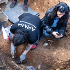 Exhumación en Villadangos del Páramo. ARMH