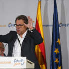 Artur Mas en su discurso ante el Consell Nacional de CDC.