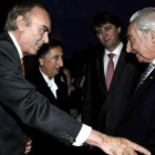 Odón Alonso con los duques de Soria.