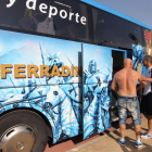 La Deportiva dejará de utilizar el espectacular autobús que estrenó el pasado mes de diciembre.