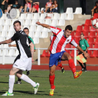 El equipo rojiblanco se rehizo del gol inicial burgalés.