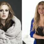 Adele y Shakira.