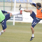 Los jugadores de la Cultural ya piensan en el próximo partido de Liga frente al Tordesillas.