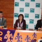 Presentación del Trofeo Rector ayer en las instalaciones del Hotel AC de León