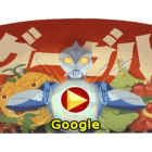 Google homenajea el 114 aniversario del director de efectos especiales Eiji Tsuburaya en un divertido 'doodle' interactivo.