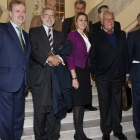 Participantes en el debate sobre el modelo territorial español.