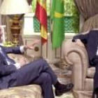 José María Aznar, junto al presidente de Mauritania