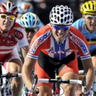 Hushovd impuso su punta de velocidad en el esprint.