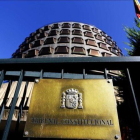 Fachada de la sede del Tribunal Constitucional, en Madrid.