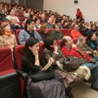 El salón de actos de la Uned registró un lleno absoluto en las ponencias