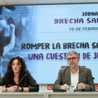 Presentación de un informe de CC OO sobre la brecha salarial. VICTOR LERENA