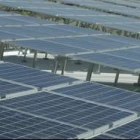 Placas solares instaladas en el polígono industrial de Bembibre
