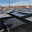 La cubierta solar del Palacio de Congresos de León, una obra que tiene un desfase de 7 millones de euros