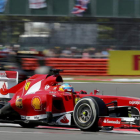 Fernando Alonso sacó a relucir todas sus dotes de conducción e inteligencia para superar la irragularidad del Ferrari y hacerse con el tercer peldaño del podio.