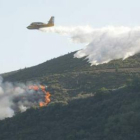 Imagen de archivo de un hidroavión interviniendo en la comarca