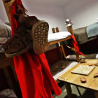 Recreación de una de las habitaciones de un barracón de los legionarios romanos en La Casona del Arco de la Cárcel, el Centro de Interpretación del León Romano.