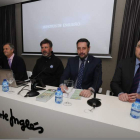 El León Club de Golf presentó ayer en El Corte Inglés su calendario de torneos para este año. RAMIRO