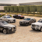 Modelos de la gama Rolls Royce.