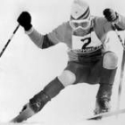 Mítica imagen de Fernández Ochoa en 1972 cuando conquistó la medalla de oro en Sapporo