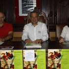 Javier Rodríguez, Nicanor Sen y Mª Jesús Álvarez. CAMPOS