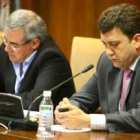 Juan Elicio Fierro y López Riesco, durante la sesión extraordinaria